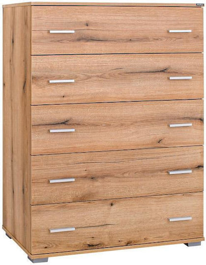Συρταριέρα Κρεβατοκάμαρας Ξύλινη Artisan 90x44x127εκ.