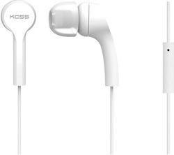 Koss Keb9iw Căști Handsfree Cu Fir In-ear Microfon Albe