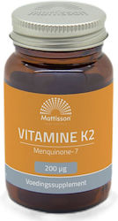 Mattisson Healthstyle Vitamin K2 MK-7 Витамин 60 Таблетки