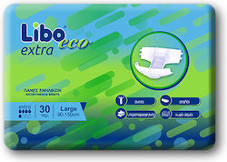 Libo Extra Eco Inkontinenz-Windeln Groß 30Einheiten