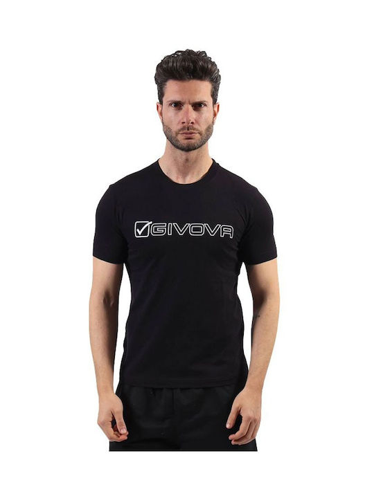 Givova 0010 T-shirt Black