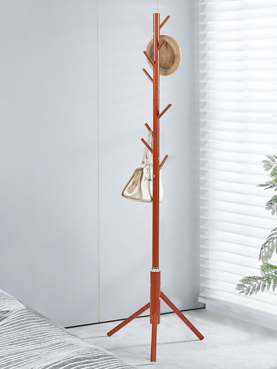 Next Cuiere de podea Metal Roșu 58x58x175cm