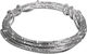 Aluminum Diamond Wire 2mm 2m Silver