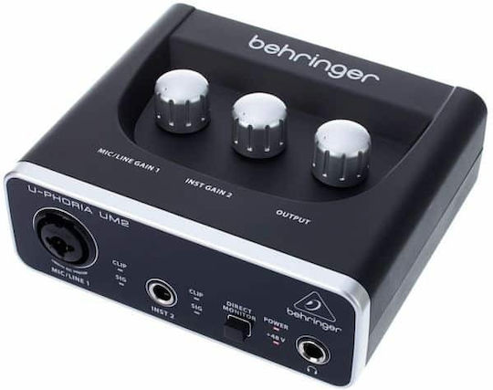 Behringer U-phoria Um2 Audio Interface