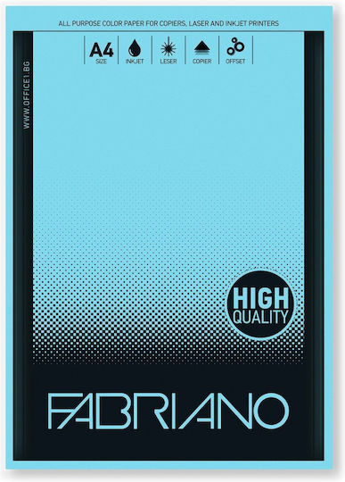 Fabriano Copy Tinta Хартия За Копиране A4 80 Г/м2 Синя 50 Листа