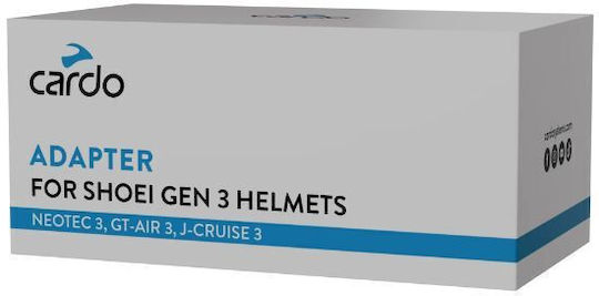 Cardo Packtalk Adapter Helmets Shoei 3rd Generation