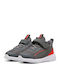 Flyer 3 Ac+inf Kids Sports Shoes Running with Hoop & Loop Closure Gray