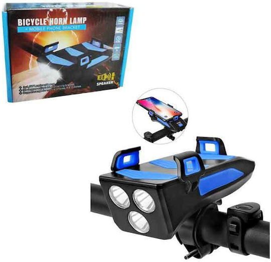 Mobile Phone Holder Flashlight Horn Bicycle Horn Lamp