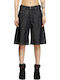 Women's Bermuda Shorts Jean Black