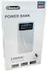 Olesson DK70 Power Bank 10000mAh with USB-A Port and USB-C Port Light Blue