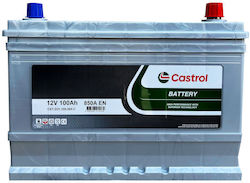 Castrol Batterie Auto mit Kapazität 100Ah und CCA 850A