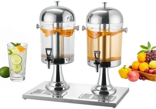 Vevor Double Beverage Dispenser 2x8L