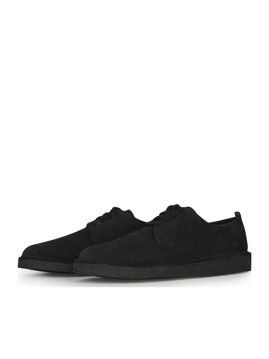 Clarks Coal London Herren Freizeitschuhe Schwarz