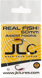 Fishing Hooks Jlc Assist Hook Real Fish 130mm Fishing Hooks Jlc Assist Hook Real Fish 130mm