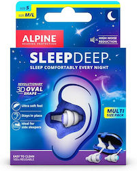 Alpine Sleepdeep Silicone Earplugs 2 Pieces
