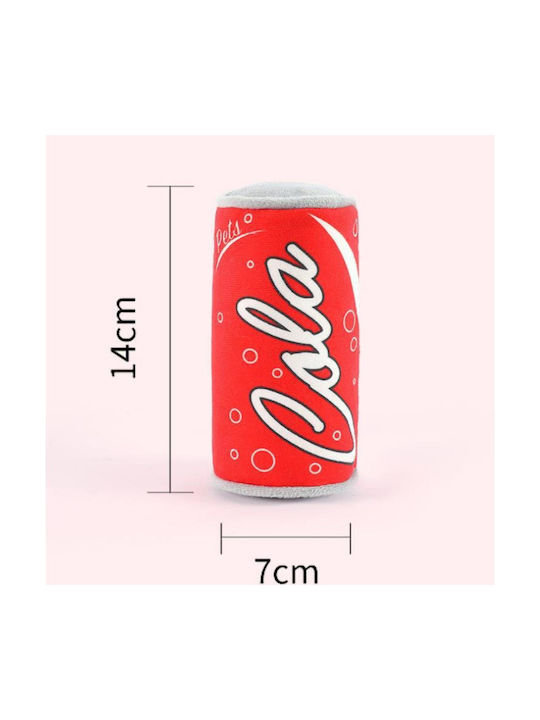 Λούτρινο Παιχνίδι Σκύλου Coca Cola Ήχο Διάστ.14x7cm