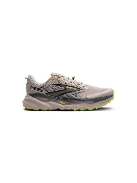 Brooks Cascadia 19 Sport Shoes Trail Running Beige
