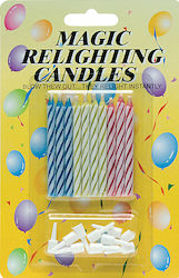 Kokoracostume Magic Birthday Candles That Do Not Go Out 10 Pieces