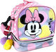 Gim Minnie Bow Kids' Insulated Shoulder Bag Food Pink Minnie 20x15x21cm