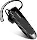 Techsuit CB1 Earbud Bluetooth Handsfree Ακουστικό Μαύρο