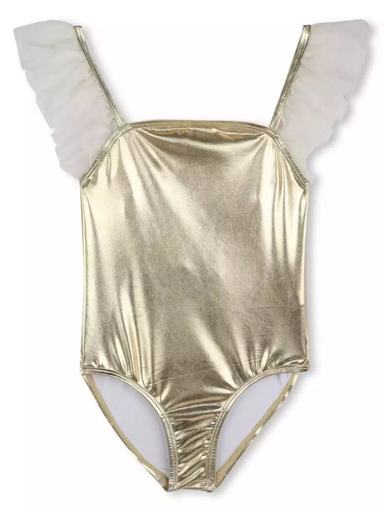 Billieblush Kids Swimwear One-Piece Gold