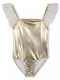 Billieblush Kids Swimwear One-Piece Gold