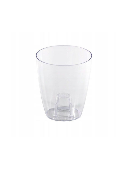 Prosperplast Γλάστρα Πλαστική Transparent 16x16εκ.