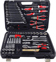 AWTools AW39122 Καστάνια με Καρυδάκια 1\2" & 1\4" 122τμχ AWTools AW39122 Καστάνια με Καρυδάκια 1\2" & 1\4" 122τμχ