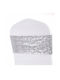 Meble odNowa Ελαστικό Κάλυμμα Καρέκλας Silver 14x50cm