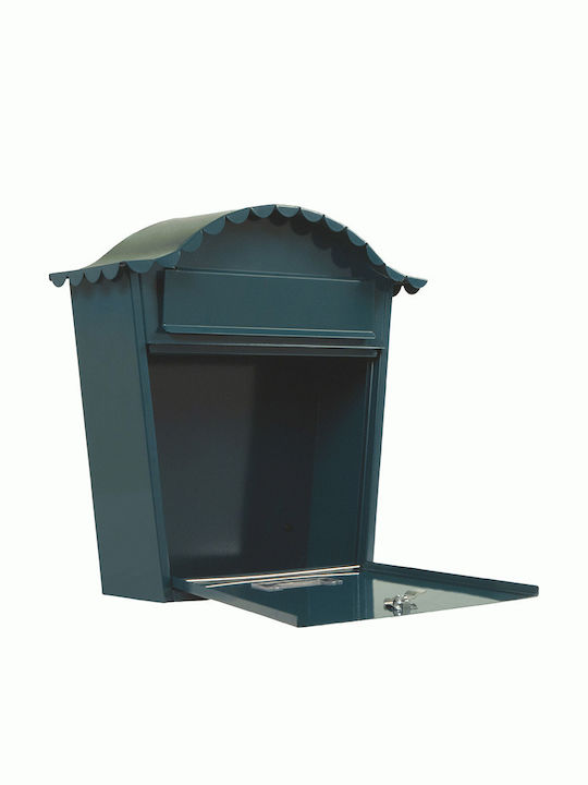 Amig Cutie Poștală pentru Exterior Metalic în Culoarea Verde