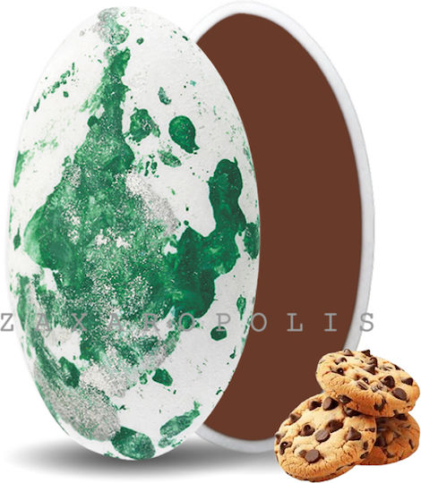 Zaxaropolis Κουφέτα Choco Splash σε Σχήμα Κλασικό Πράσινο 1000gr