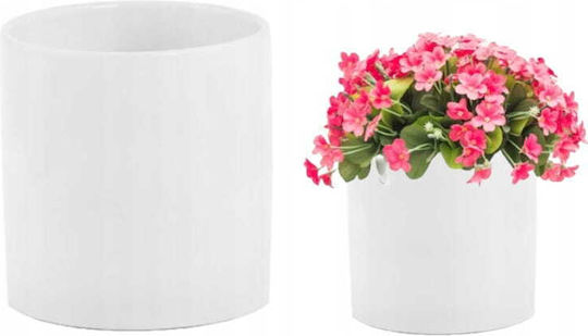 Polnix Planter Ceramic White 8x8cm.