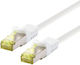Logon Professional Pro S/FTP Patch Cable AWG26 LSOH 25m Cat.6a 500MHz White TCR6ASS250WH