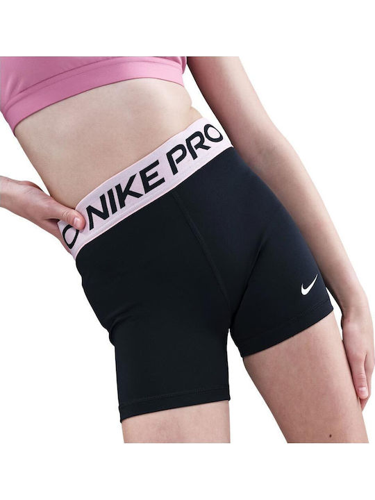 Nike Παιδικό Κολάν Αθλητικό Κοντό Black, Med Soft Pink, White Pro Nike Παιδικό Κολάν Αθλητικό Κοντό Black, Med Soft Pink, White Pro