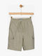 Kinder-Shorts/Bermudas Stoff Beige