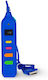 Legami Milano USB Hub 4 Ports USB 2.0 with USB-A Connection Blue