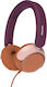 Philips TAK2000MP Wired On Ear Headphones Purple