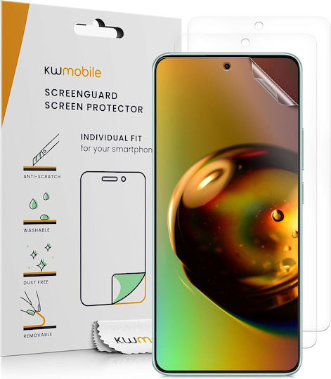 KWmobile Защитен екран 3бр (Redmi Note 14 4G)