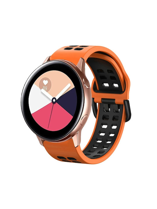 Curea Silicon Portocaliu (Galaxy Watch Active 2)