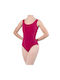 Plie Bodysuit Fuchsia for Ballet
