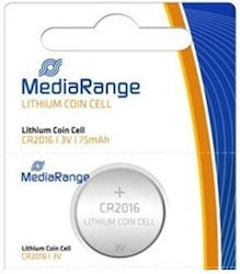 Mediarange Литиеви Батерии Тип Бутон Mrbat136 Cr2016 3v 75mah 1 бр