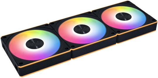 Lian Li UNI FAN CL Wireless Case Fan 120mm με ARGB Φωτισμό 3τμχ
