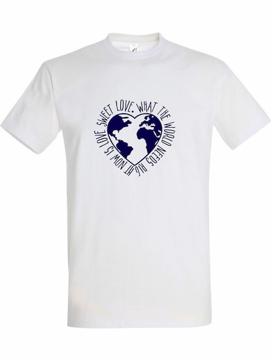 Унисекс T-shirt "What World Needs Right Now Is ...