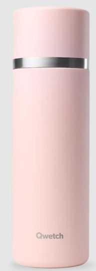 Qwetch Μπουκάλι Θερμός Ανοξείδωτο BPA Free 750ml Qwetch Ροζ