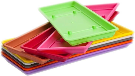 Micplast Mojito Чиния Саксия Пластмаса Orange ZMPTPO-1