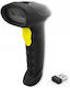 Qoltec Handheld-Scanner mit 1D-Barcode-Lesefunktion