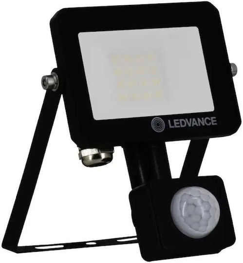 Ledvance Στεγανός Προβολέας LED 10W Φυσικό Λευκό 4000K με Αισθητήρα Κίνησης IP65
