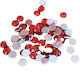 Acryl Strasssteine 4mm Rote 500 Stück