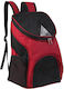 Denik Pets Rucksack für Hunde Rot L40xB35xH30cm.