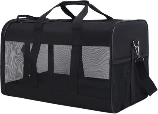 Denik Pets Geantă pentru transport câine Neagră M48xL30xA30cm.